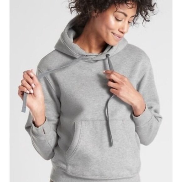 Athleta Tops - Athleta 247 Grey Hoodie- size Small